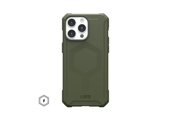 UAG Essential Armor MagSafe Case for iPhone 15 Pro Max - Olive Drab