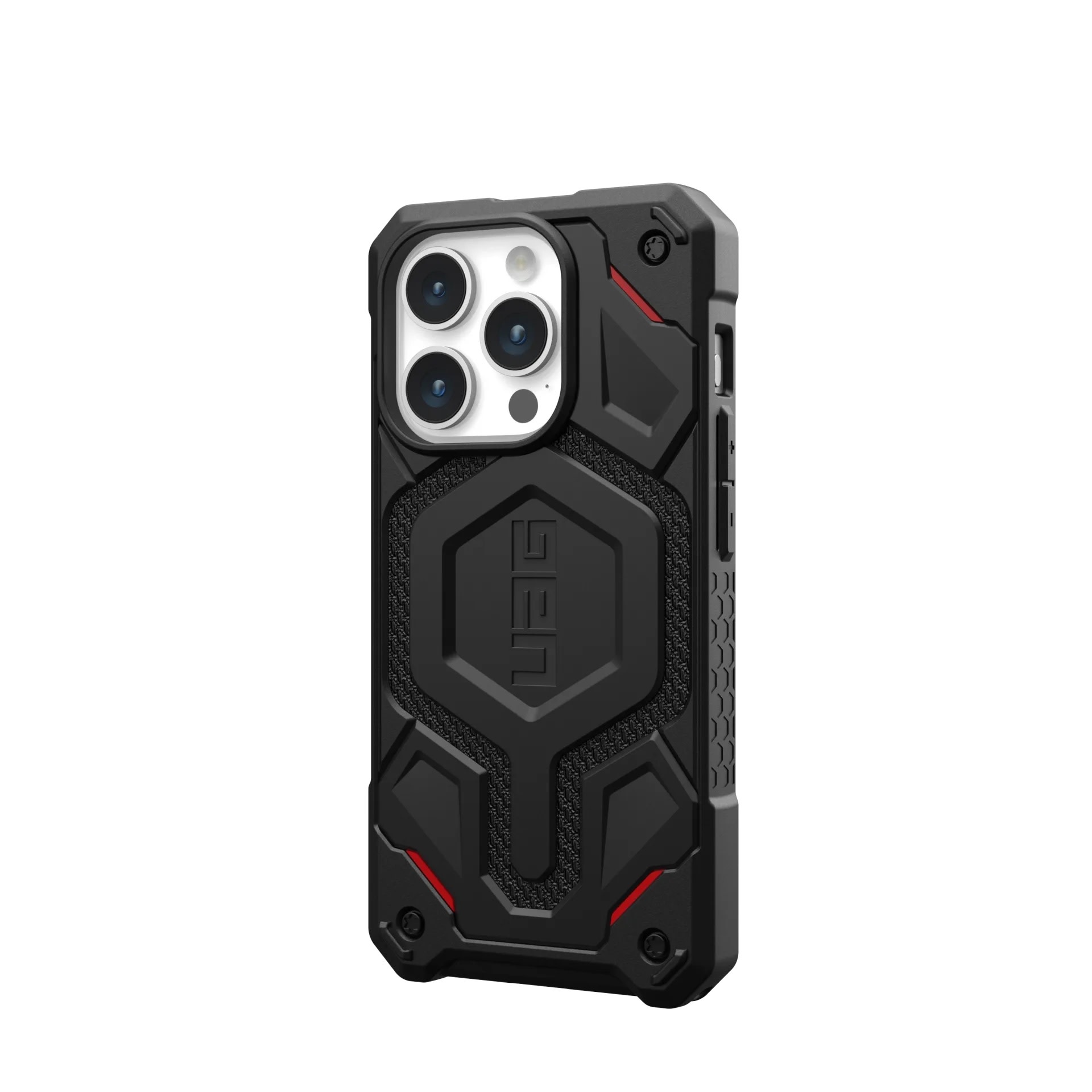 UAG Monarch Pro MagSafe Case for iPhone 15 Pro - Kevlar Black