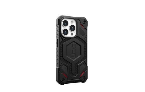 UAG Monarch Pro MagSafe Case for iPhone 15 Pro - Kevlar Black