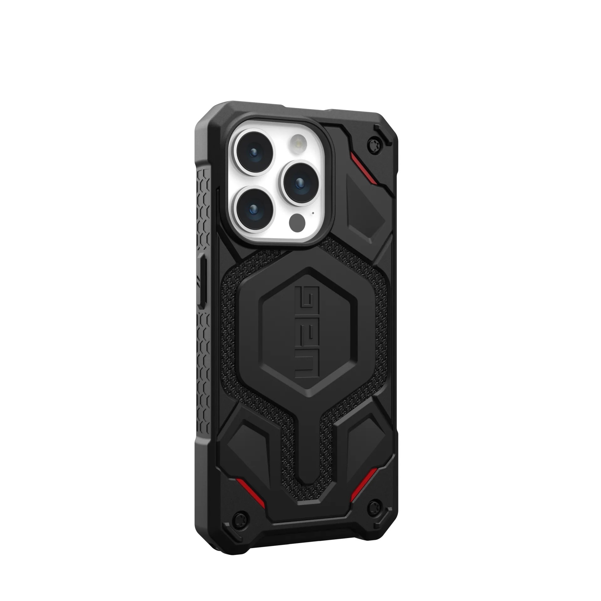 UAG Monarch Pro MagSafe Case for iPhone 15 Pro - Kevlar Black