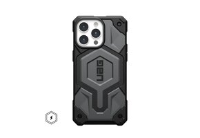 UAG Monarch Pro MagSafe Case for iPhone 15 Pro Max - Silver