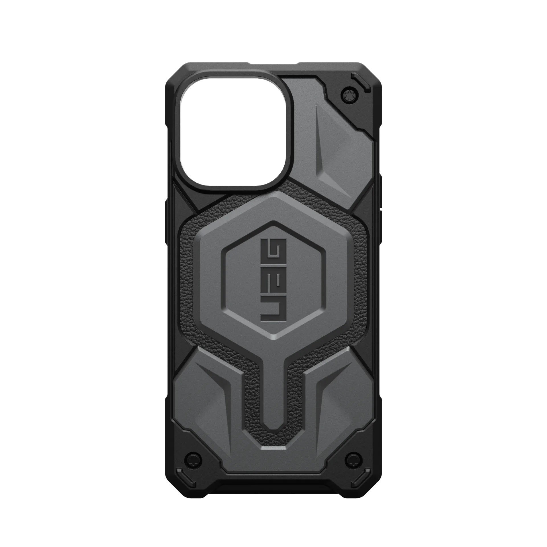 UAG Monarch Pro MagSafe Case for iPhone 15 Pro Max - Silver