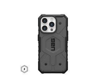 UAG Pathfinder MagSafe Case for iPhone 15 Pro - Silver