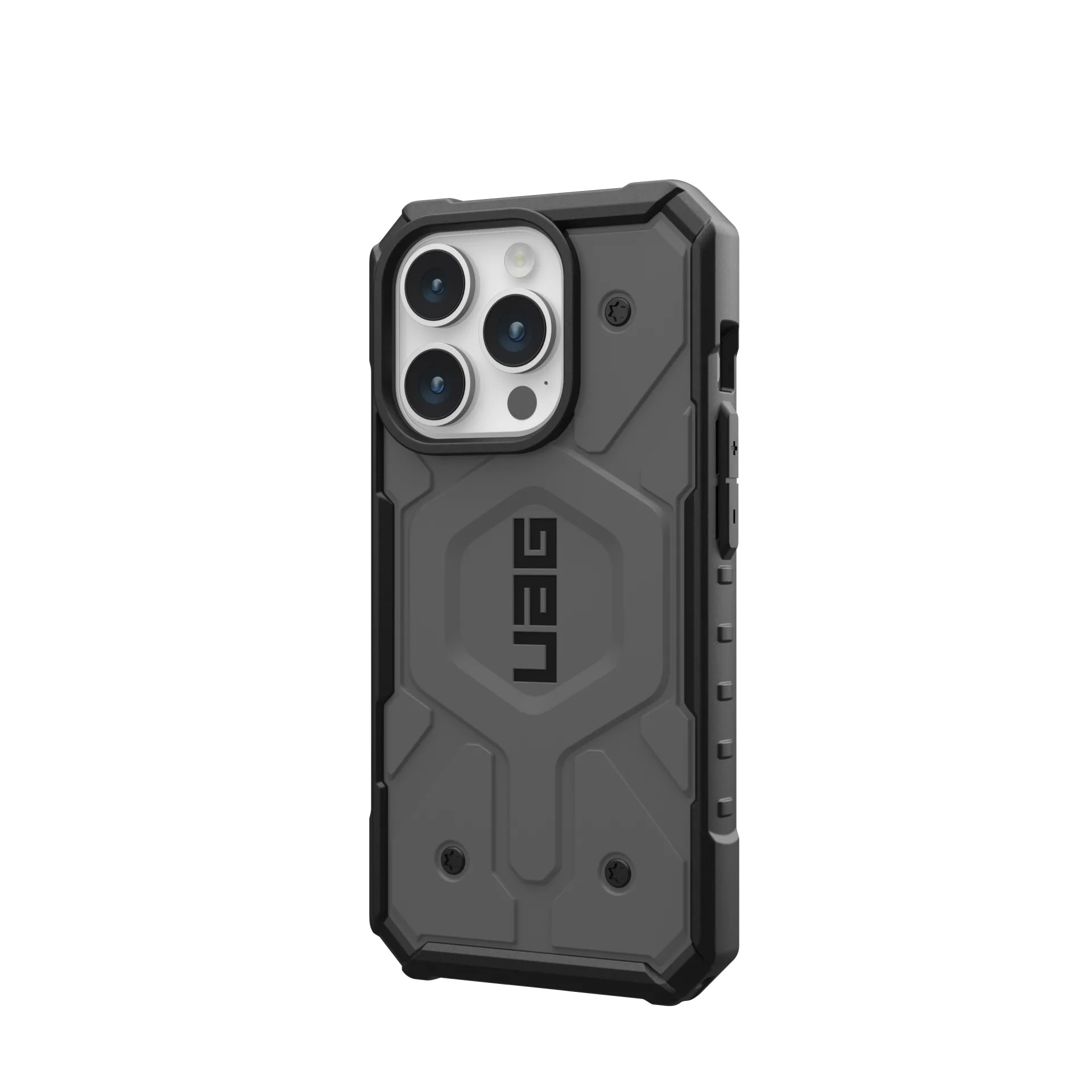 UAG Pathfinder MagSafe Case for iPhone 15 Pro - Silver