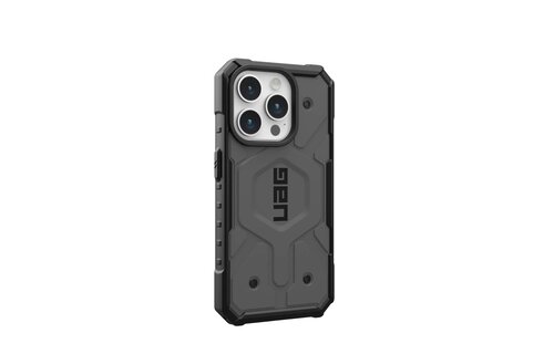 UAG Pathfinder MagSafe Case for iPhone 15 Pro - Silver