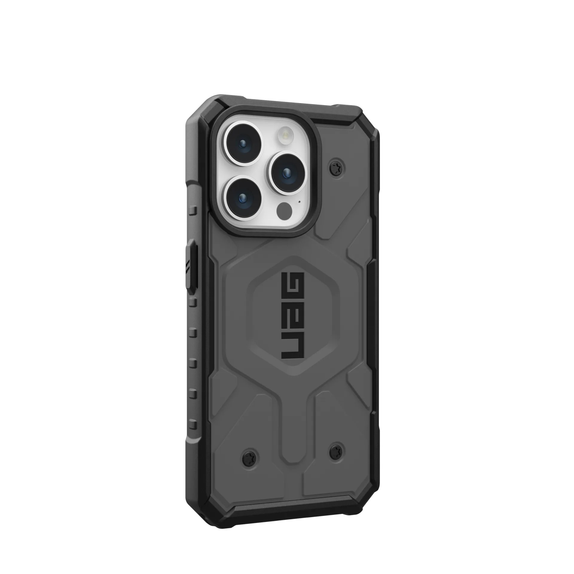 UAG Pathfinder MagSafe Case for iPhone 15 Pro - Silver