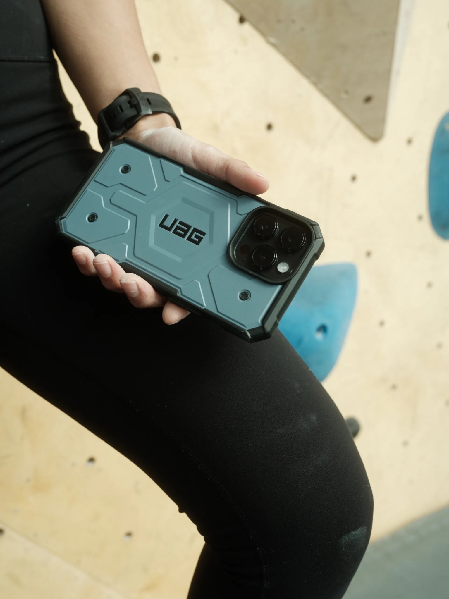 UAG Pathfinder MagSafe Case for iPhone 15 Pro Max - Silver