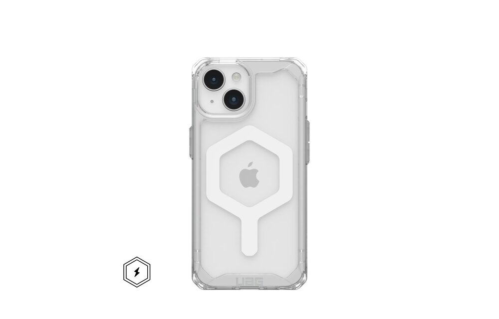 UAG Plyo MagSafe Case for iPhone 13/14 / iPhone 15 - Ice/White