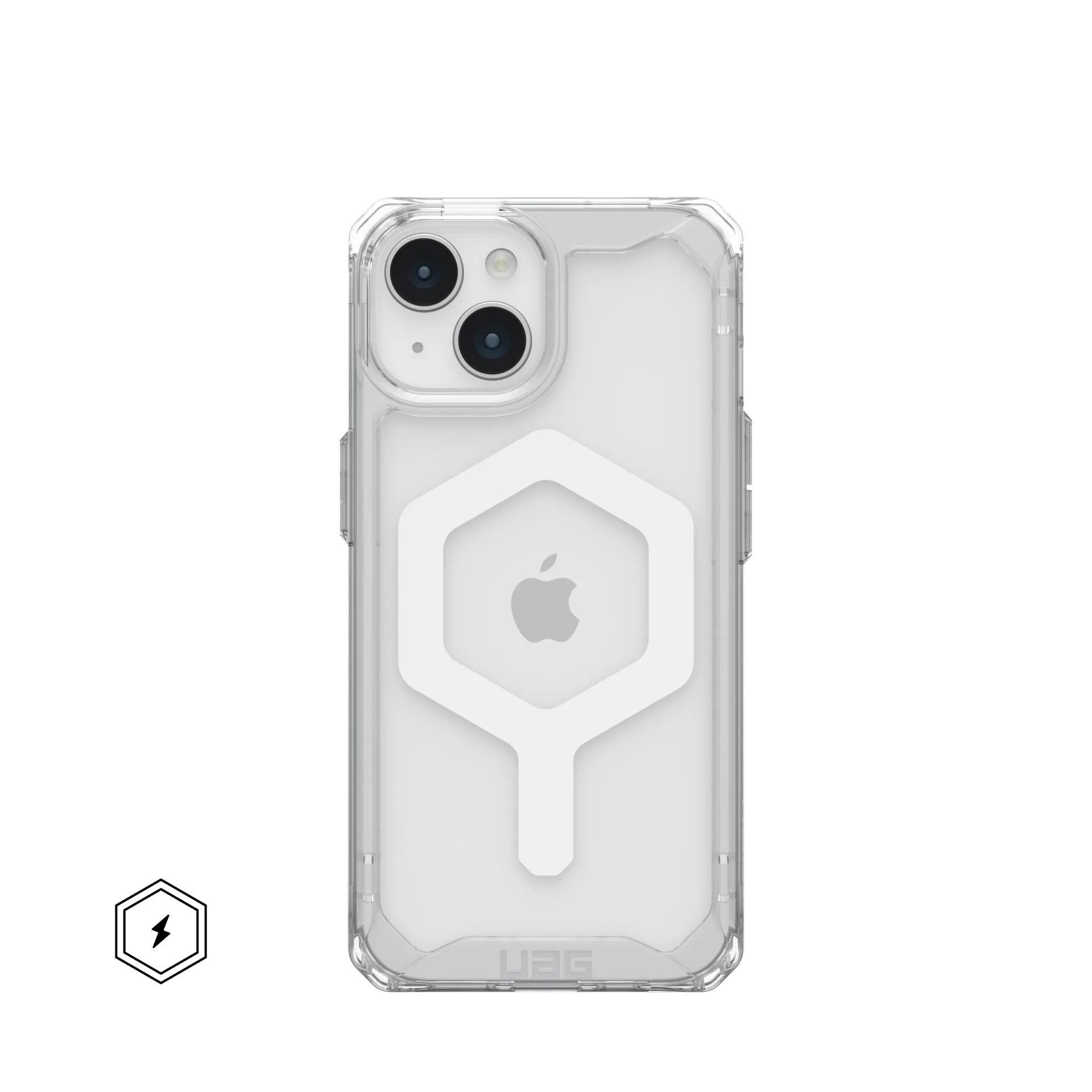 UAG Plyo MagSafe Case for iPhone 13/14 / iPhone 15 - Ice/White