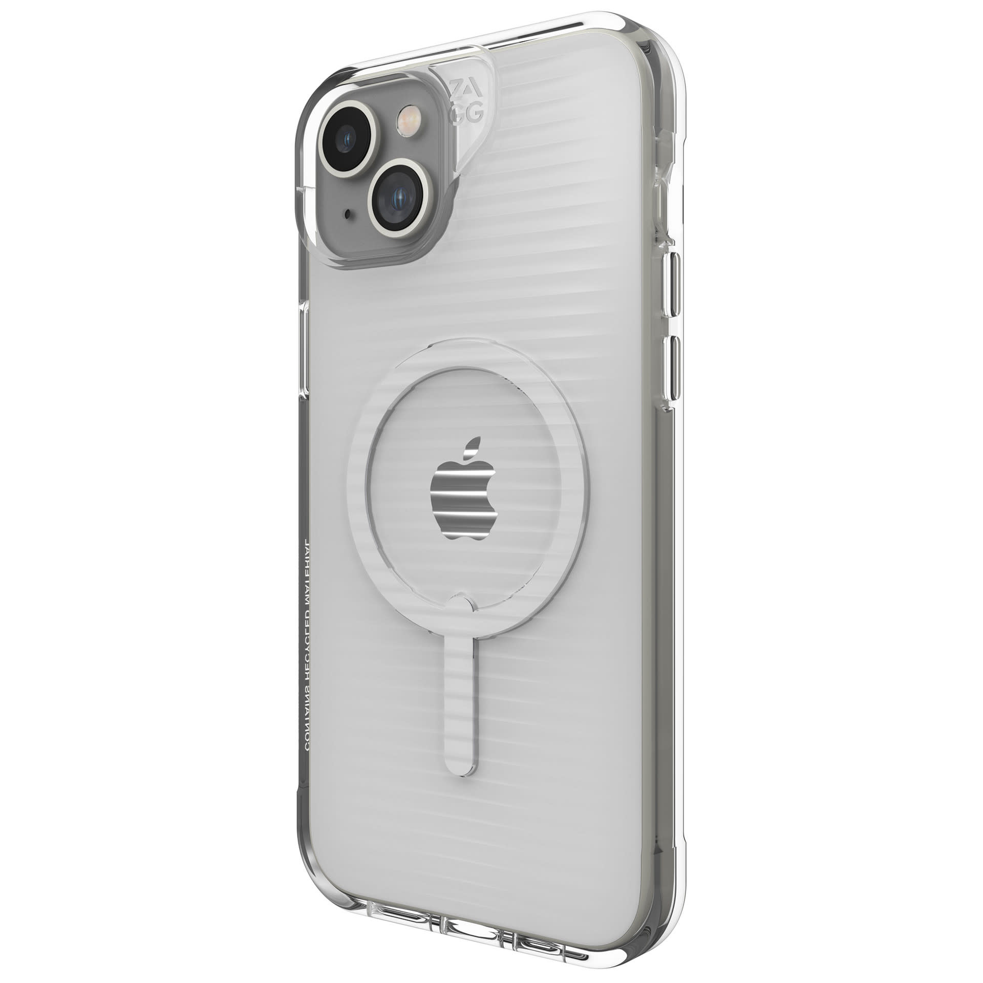 ZAGG Luxe Snap MagSafe Case for iPhone 14 Plus /15 Plus - Clear