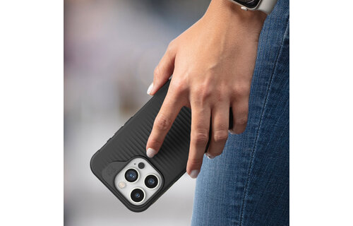 ZAGG Luxe Snap MagSafe Case for iPhone 15 Pro - Black