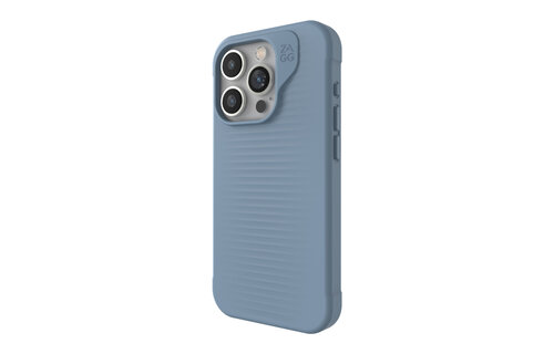 ZAGG Luxe Snap MagSafe Case for iPhone 15 Pro - Blue