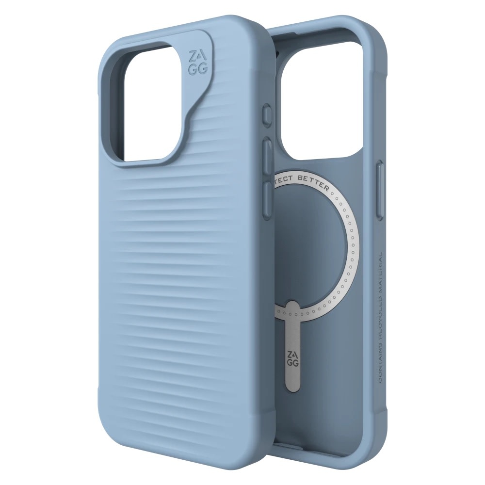 ZAGG Luxe Snap MagSafe Case for iPhone 15 Pro - Blue