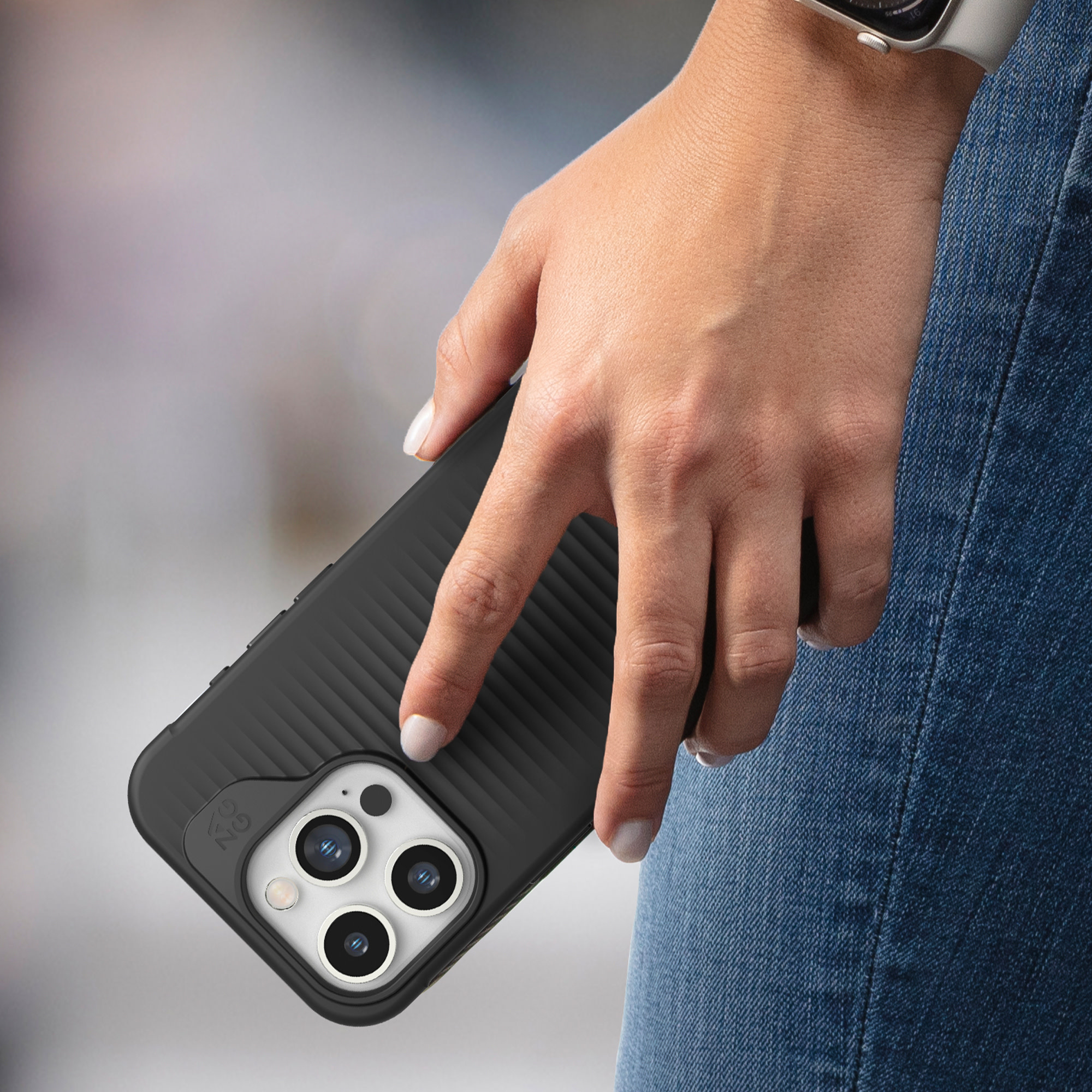 ZAGG Luxe Snap MagSafe Case for iPhone 15 Pro - Clear