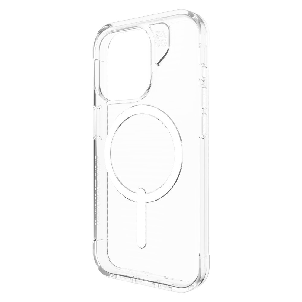 ZAGG Luxe Snap MagSafe Case for iPhone 15 Pro Max - Clear