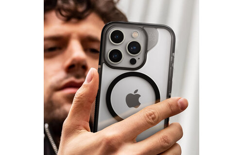 ZAGG Santa Cruz Snap MagSafe Case for iPhone 15 Pro Max - Black