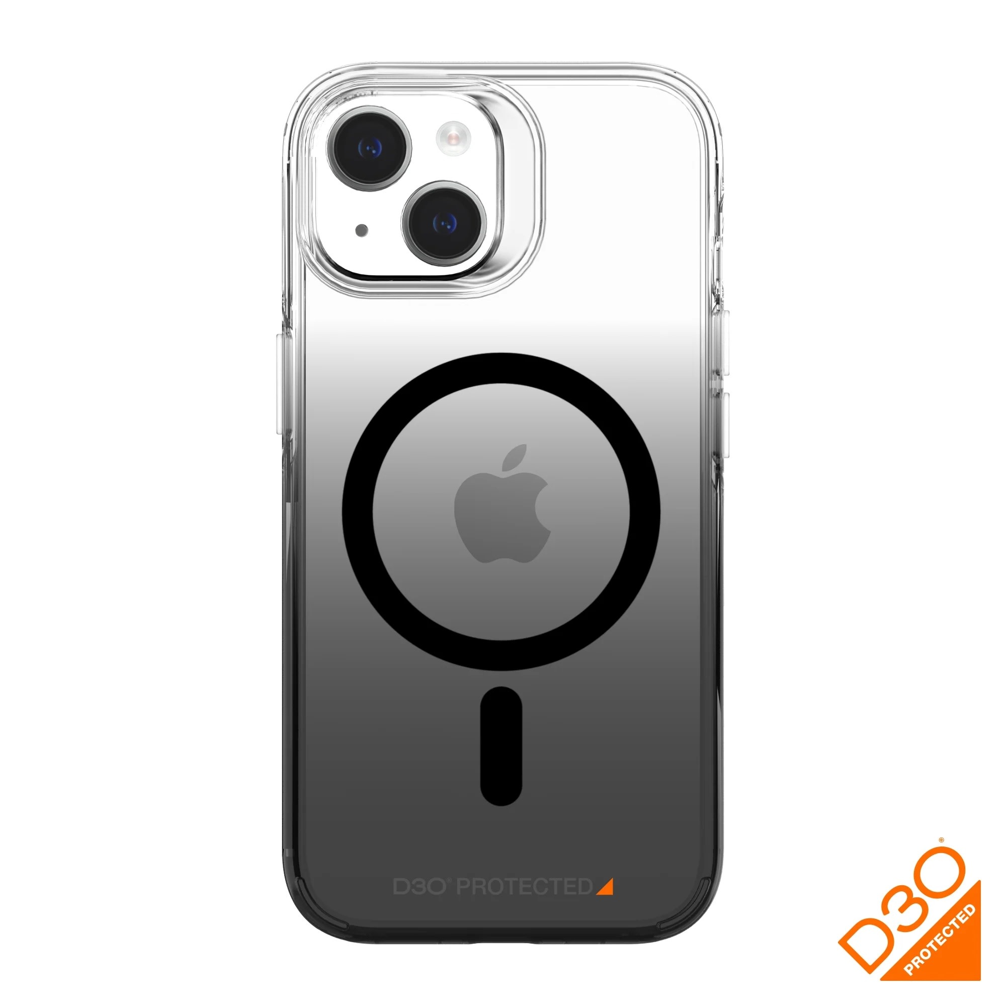 Axessorize Crystal Shield MagSafe Case for iPhone 13/14 / iPhone 15 - Smoke Gradient