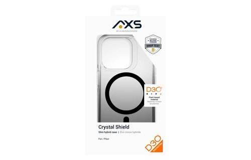 Axessorize Crystal Shield MagSafe Case for iPhone 13/14 / iPhone 15 - Smoke Gradient