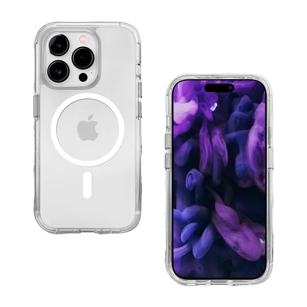 LAUT Crystal Matter X MagSafe Case for iPhone 15 Pro - Crystal