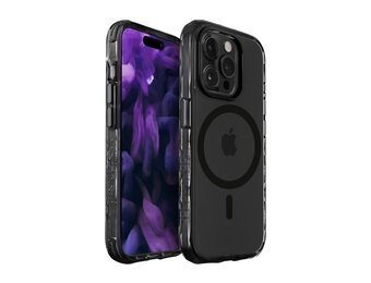 LAUT Crystal Matter X MagSafe Case for iPhone 15 Pro Max - Black Crystal