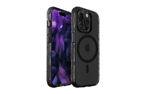 LAUT Crystal Matter X MagSafe Case for iPhone 15 Pro Max - Black Crystal