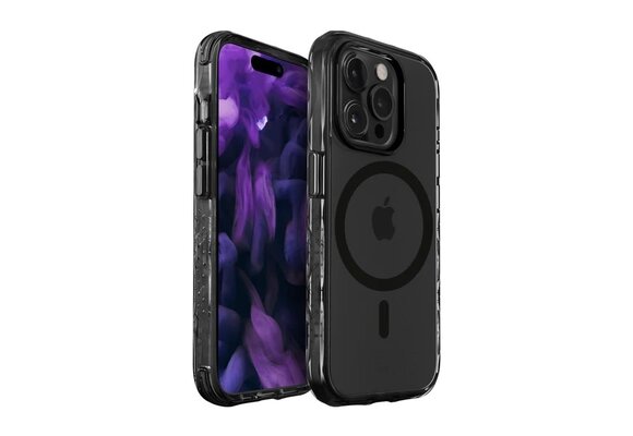 LAUT Crystal Matter X MagSafe Case for iPhone 15 Pro Max - Black Crystal