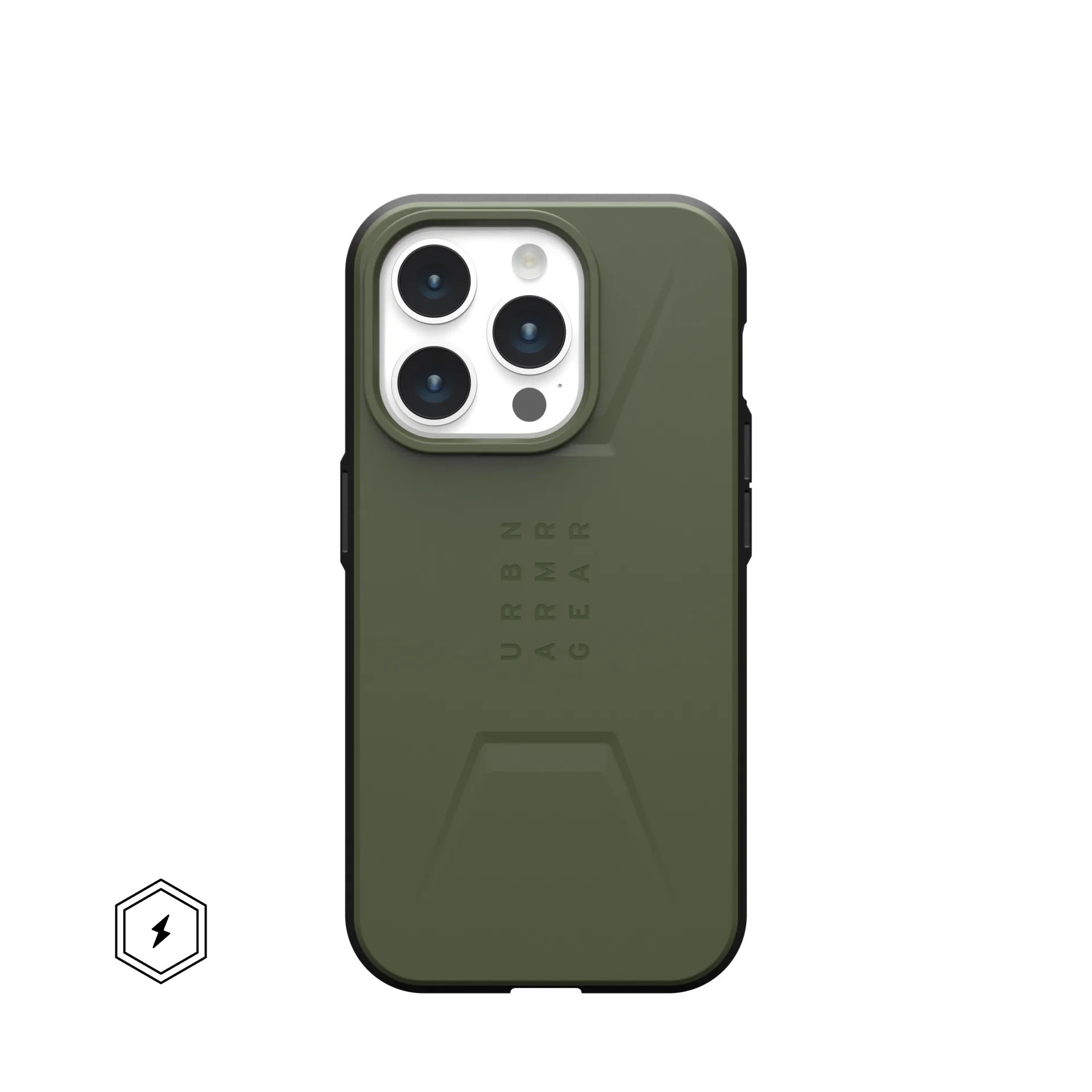 UAG Civilian MagSafe Case for iPhone 15 Pro - Olive Drab