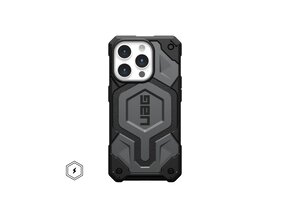 UAG Monarch Pro MagSafe Case for iPhone 15 Pro - Silver