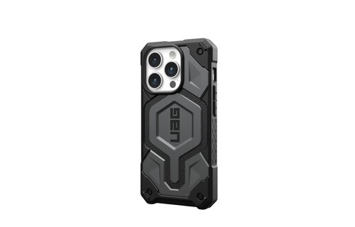 UAG Monarch Pro MagSafe Case for iPhone 15 Pro - Silver