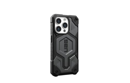 UAG Monarch Pro MagSafe Case for iPhone 15 Pro - Silver