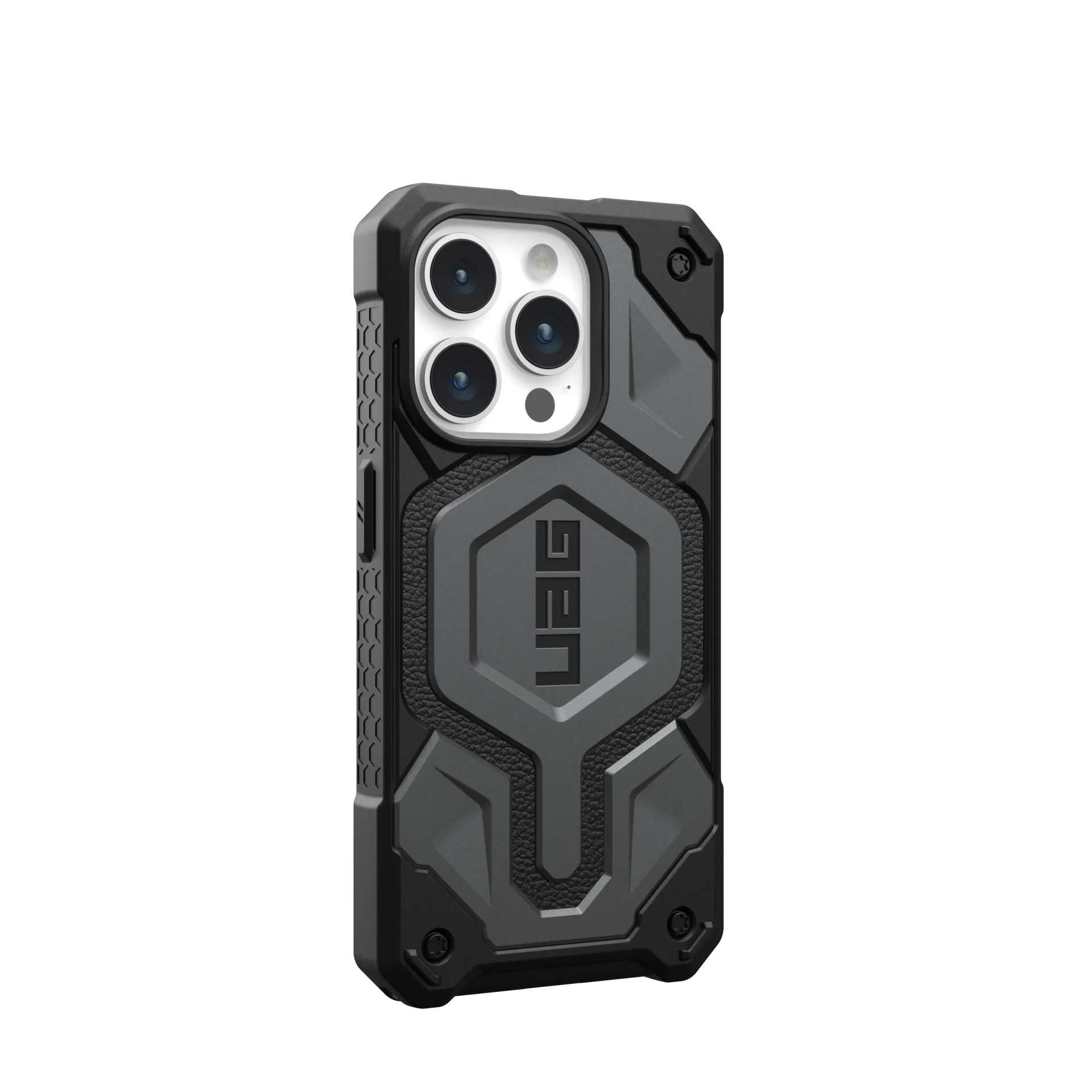 UAG Monarch Pro MagSafe Case for iPhone 15 Pro - Silver