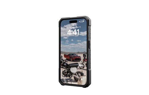 UAG Monarch Pro MagSafe Case for iPhone 15 Pro - Silver