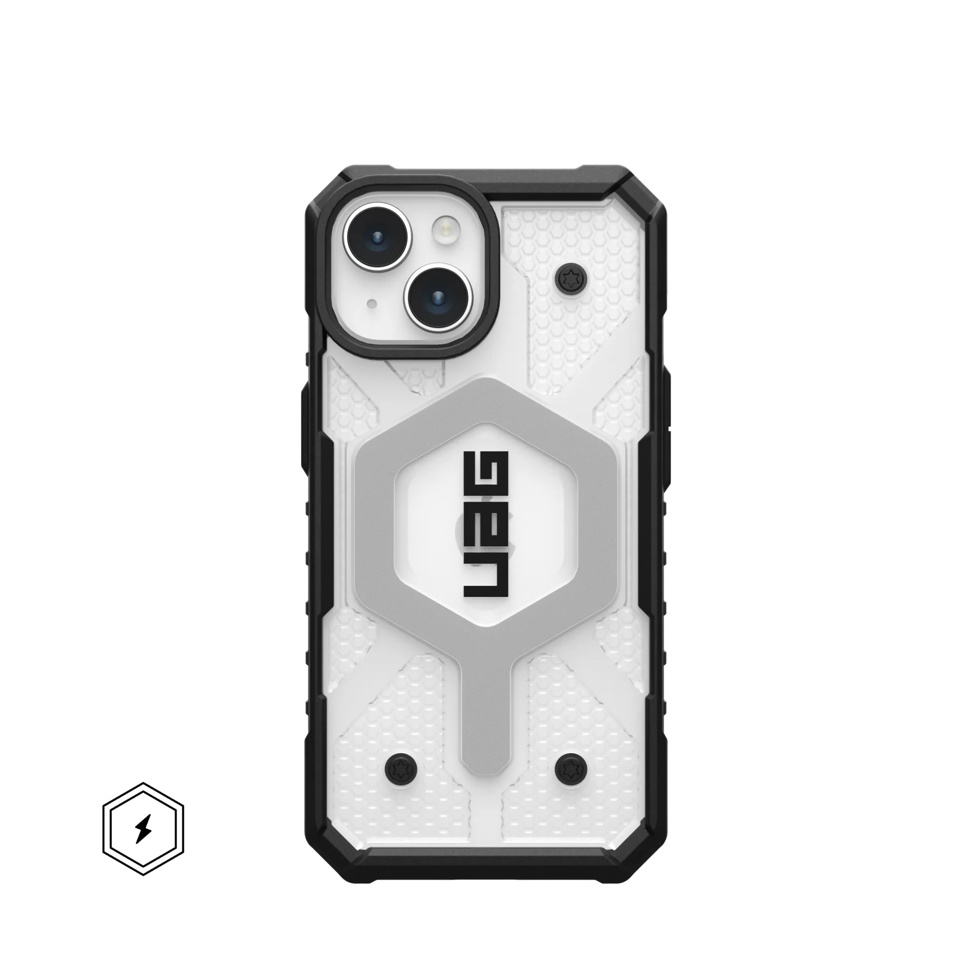 UAG Pathfinder MagSafe Case for iPhone 13/14 / iPhone 15 - Ice