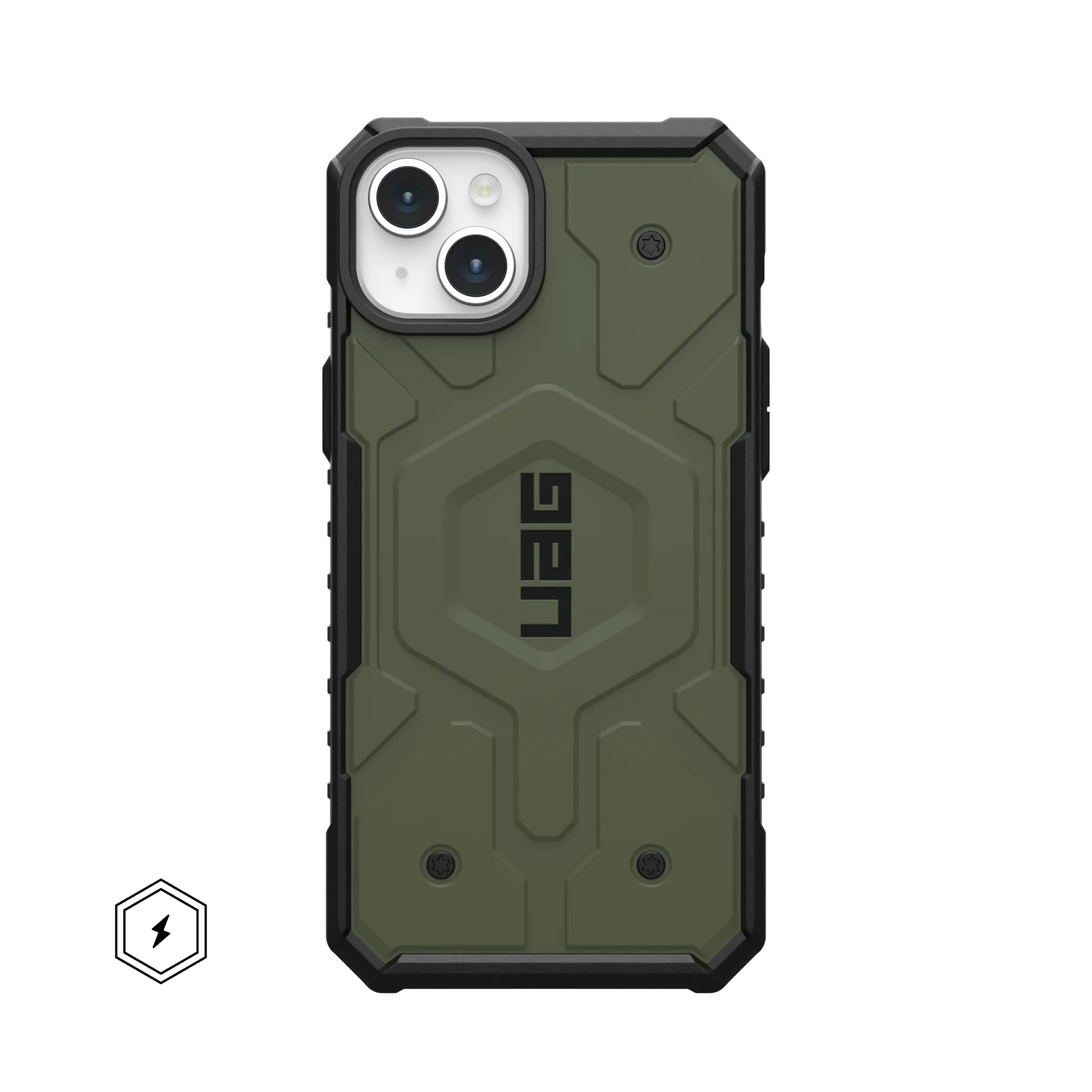 UAG Pathfinder MagSafe Case for iPhone 14 Plus /15 Plus - Olive Drab