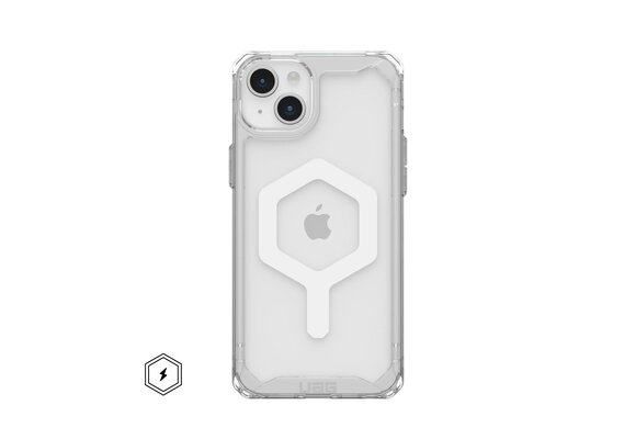 UAG Plyo MagSafe Case for iPhone 14 Plus /15 Plus - Ice/White