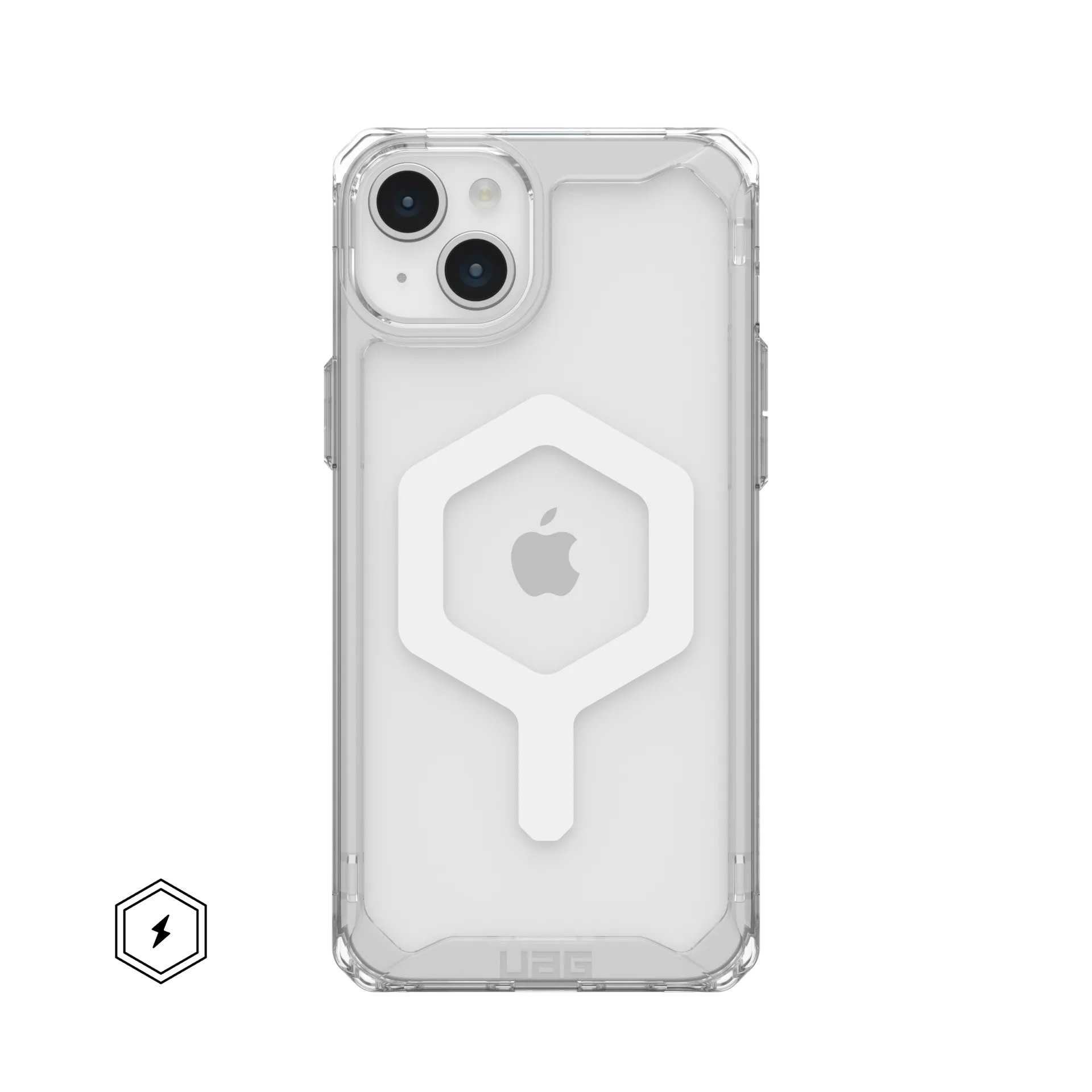 UAG Plyo MagSafe Case for iPhone 14 Plus /15 Plus - Ice/White