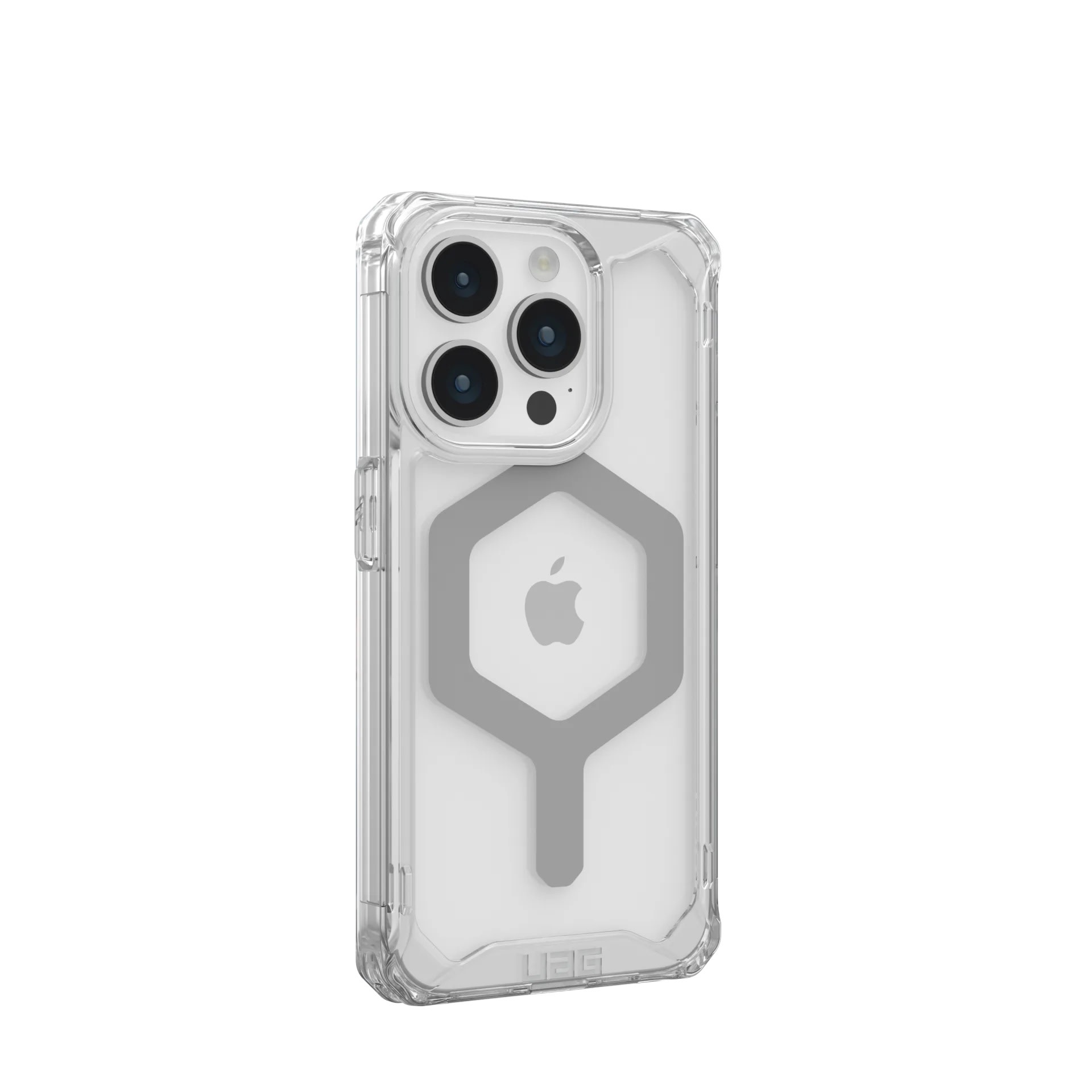 UAG Plyo MagSafe Case for iPhone 15 Pro - Ice/Silver