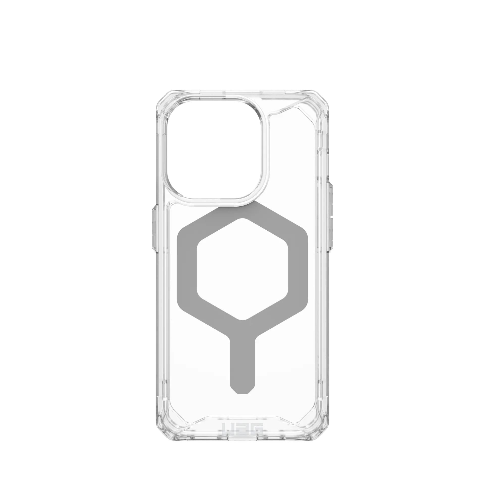 UAG Plyo MagSafe Case for iPhone 15 Pro - Ice/Silver