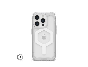 UAG Plyo MagSafe Case for iPhone 15 Pro - Ice/White