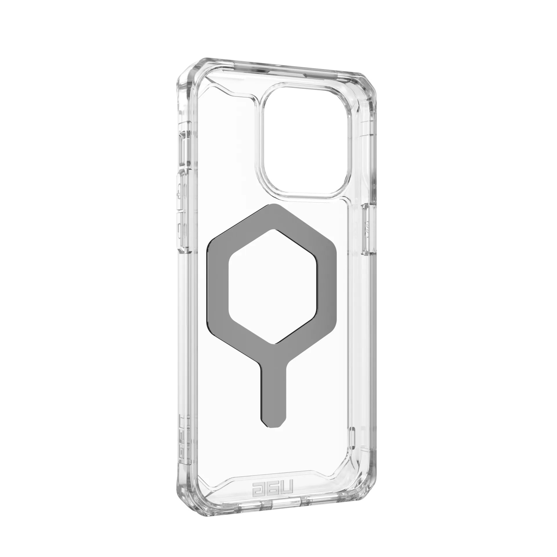 UAG Plyo MagSafe Case for iPhone 15 Pro Max - Ice/Silver