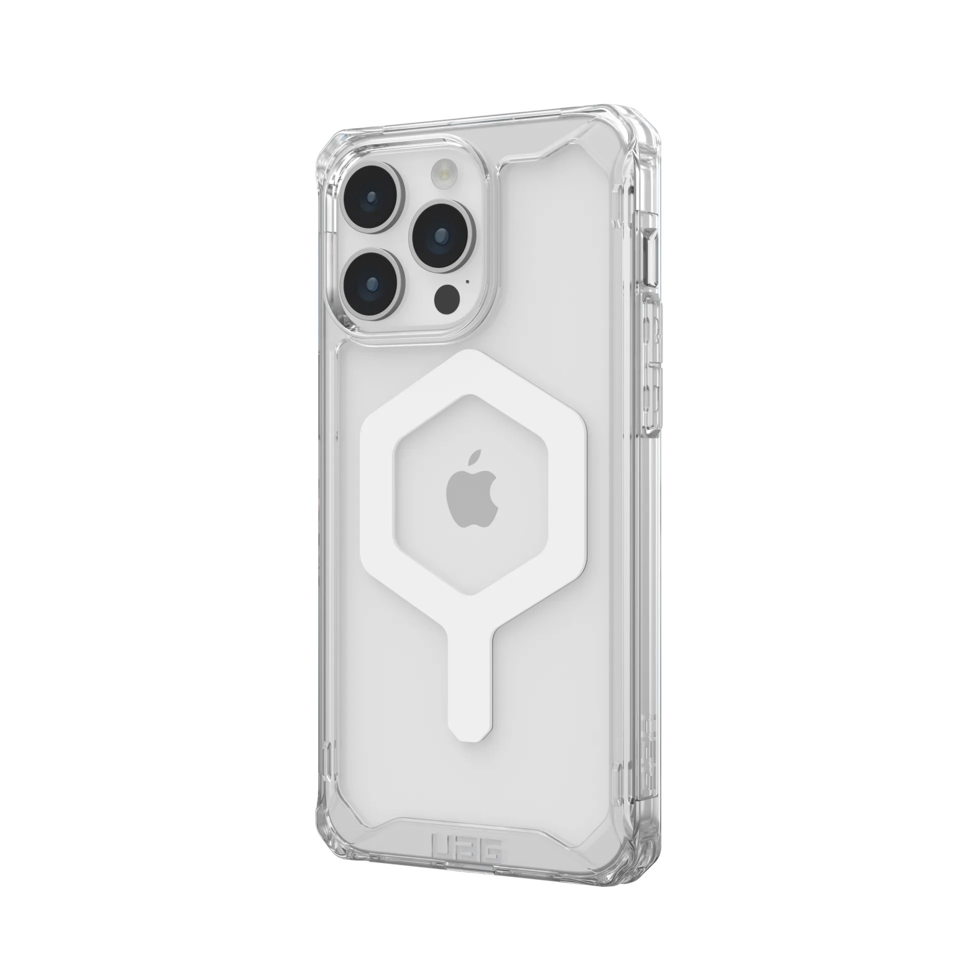 UAG Plyo MagSafe Case for iPhone 15 Pro Max - Ice/White