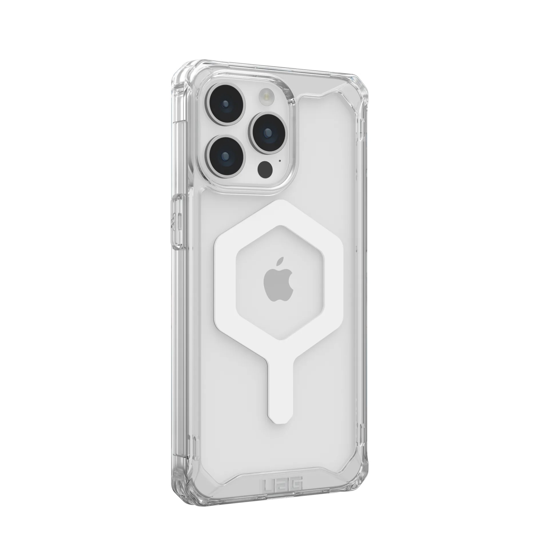 UAG Plyo MagSafe Case for iPhone 15 Pro Max - Ice/White