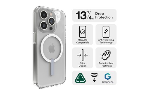 ZAGG Crystal Palace Snap Case for iPhone 15 Pro - Clear