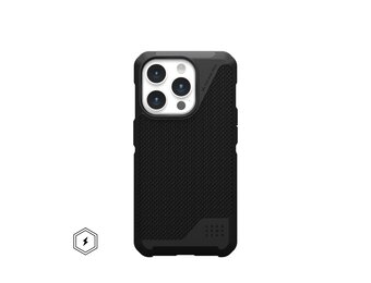 UAG Metropolis LT MagSafe Case for iPhone 15 Pro - Kevlar Black
