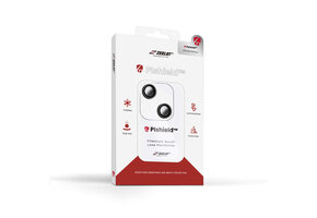 Zeelot Pishield Titanium Alloy Lens Protector for iPhone 15 / 15 Plus - Black