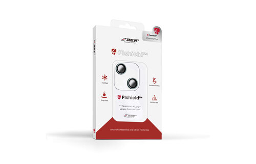 Zeelot Pishield Titanium Alloy Lens Protector for iPhone 15 / 15 Plus - Light Green