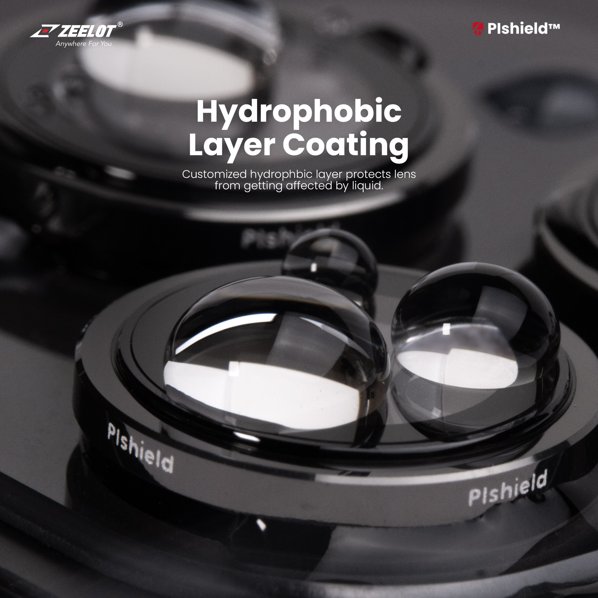 Zeelot Pishield Titanium Alloy Lens Protector for iPhone 15 / 15 Plus - Light Yellow