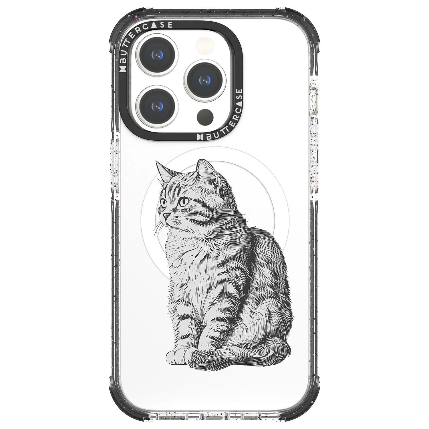 Buttercase Inspire MagSafe Series Protective Case For iPhone 15 Pro Max - Graceful Curves