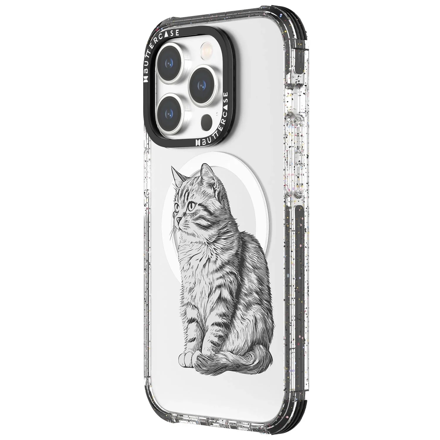 Buttercase Inspire MagSafe Series Protective Case For iPhone 15 Pro Max - Graceful Curves