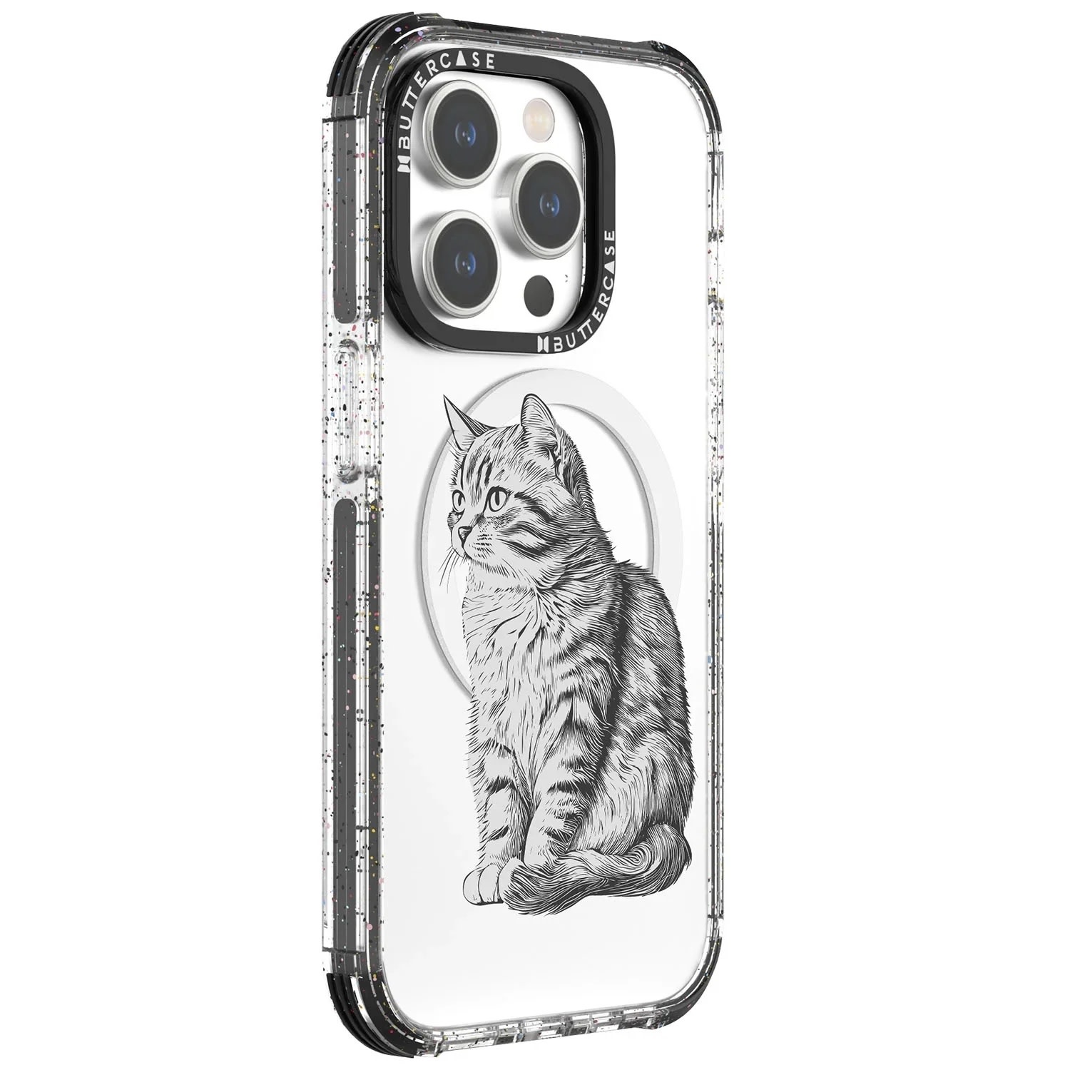 Buttercase Inspire MagSafe Series Protective Case For iPhone 15 Pro Max - Graceful Curves